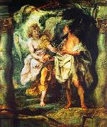 Peter Paul Rubens The Prophet Elijah Receiving Bread and Water from an Angel china oil painting reproduction